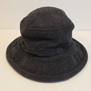 Alpaca Wool Bucket Hat Peruvian Connection Gray Packable Soft Warm One Size